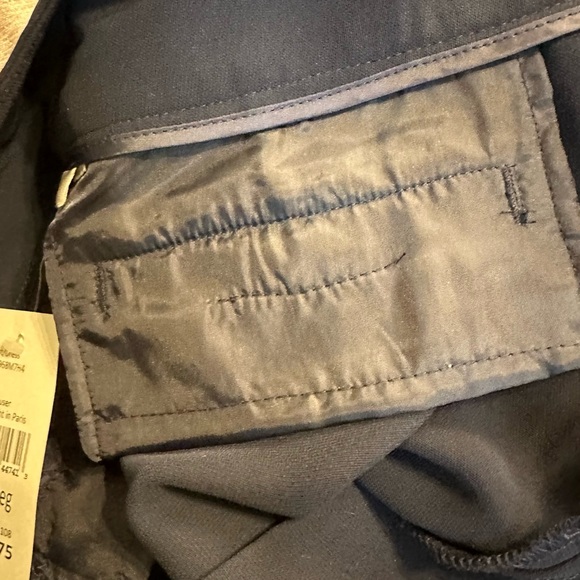 NWT CAbi Factory PR Trouser Midnight in Paris Navy Blue Dress Pant Size 6 - Picture 14 of 16